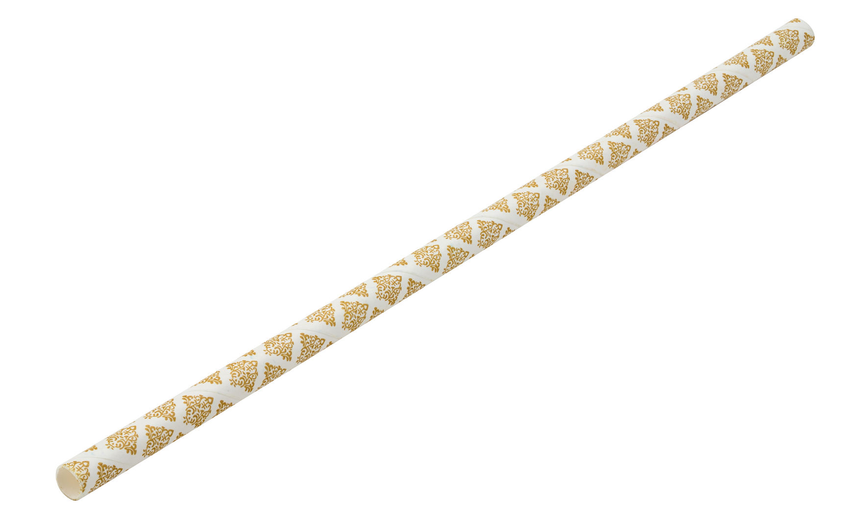 Paper Filigree Gold Straw 8